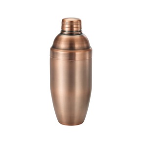 Smooth Finished Antique Copper Cocktail <b>Shaker</b> Modern Look High Quality Copper Cocktail <b>Shaker</b> for Bar Hotel Use - Product Image 5
