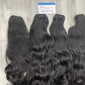 Extensiones de Cabello Natural Ondulado al por Mayor, Paquetes de Cabello Natural Virgen de Doble Trama, Envío Directo, Sin Enredos, Sin Caída, Navidad 2025 - Product Image 5