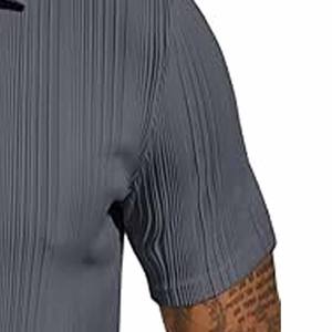 เสื้อโปโลผ้าฝ้าย 100% ระบายอากาศได้ดี ราคาโรงงาน OEM รับผลิตตามแบบ พร้อมสกรีนโลโก้ตามสั่ง สำหรับผู้ชาย  จัดจำหน่ายโดย Dress Sports - Product Image 3