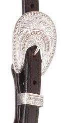 Cabestro de Cuero de Primera Calidad para Exhibición Ecuestre, con Herrajes Plateados de Alta Calidad, Precio de Fábrica al por Mayor - Product Image 5