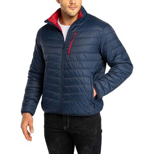 Veste matelassée de haute qualité pour hommes manteau matelassé à capuche d'hiver léger design personnalisé isolé chaud vente en gros directe d'usine - Product Image 1