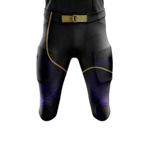 Nom du joueur de l'équipe personnalisée Uniforme de football américain Style respirant à manches courtes populaire - Product Image 5