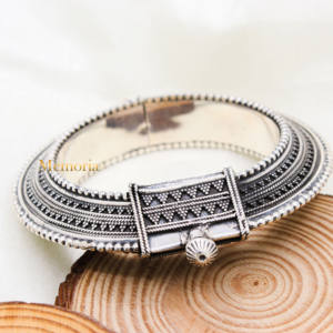 Handmade Best Quality Beaded <b>Bracelet</b> <b>Silver</b> Kada 925 Sterling <b>Silver</b> <b>Bracelet</b> Jewelry for Wholesale - Product Image 4