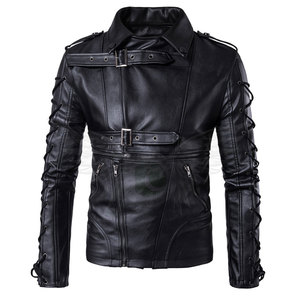 New Arrival High Quality Leather Made Fashion <b>Men</b> <b>Jacket</b> With Low MOQ <b>Men</b> Fashion Leather <b>Jacket</b> - Product Image 2
