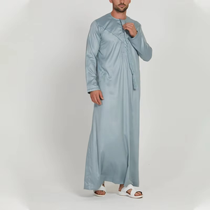 Túnicas de Algodón Estilo Saudí 2025, Ropa Casual Transpirable y Ligera, Moda para Eid, Ramadán y Hajj, Buen Precio, la Mejor para Musulmanes - Product Image 6