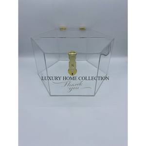 Set of 2 <b>Silver</b> and Gold Metal Iron <b>Wedding</b> <b>Cards</b> Storage Boxes Latest Designing Greatest Quality Customized Shape <b>Wedding</b> <b>Cards</b> - Product Image 4