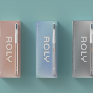 "Boîte cosmétique de luxe au toucher doux avec stratification mate pour soins de la peau parfum sérum bien-être lueur et essentiel botanique énergique - Product Image 2