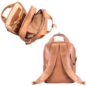 Mochila Premium MJI de Estilo Moderno con Cierre de Cremallera, Material de Poliéster para Uso Diario, Oficina, Trabajo, Viajes, Negocios, Hecha a Mano - Product Image 4