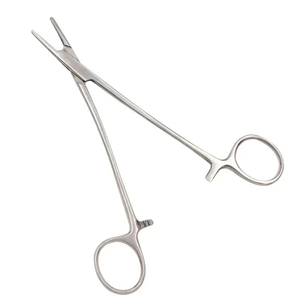 Pinzas de bloqueo Kit de instrumentos de cirugía veterinaria de aseo curvo Porta agujas Tijeras Proveedores de Pakistán - Product Image 3
