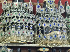 Meilleur prix, ensemble de bijoux afghans légers et robustes, collier vintage, boucles d'oreilles, forme personnalisée pour femmes, filles, Offre Spéciale pour mariage - Product Image 6