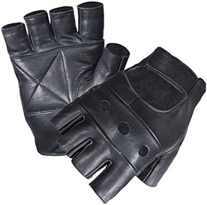 Guantes de Ciclismo de dedo corto de diseño personalizado Gel acolchado para ciclismo de carretera al aire libre Cuero Premium con embalaje personalizado PK - Product Image 1