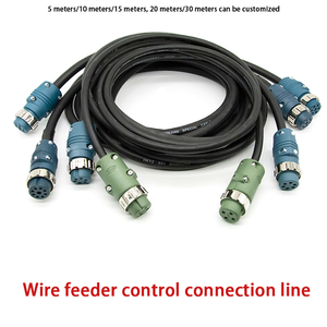 Ligne de contrôle de fil de soudage CO2/<span class=keywords><strong>MIG</strong></span> 6 fils 5 m/10 m/15 m/20 m/30 m Ligne de contrôle de fil d'alimentation OEM - Product Image 2
