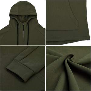 เสื้อฮู้ดออกกำลังกายแขนยาวทรงปกติสำหรับผู้ชาย เหมาะสำหรับการฝึกเพาะกาย ไลฟ์สไตล์แอคทีฟ - Product Image 2