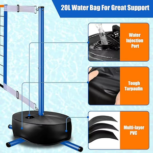 Juego <span class=keywords><strong>de</strong></span> <span class=keywords><strong>red</strong></span> <span class=keywords><strong>de</strong></span> voleibol <span class=keywords><strong>para</strong></span> <span class=keywords><strong>piscina</strong></span> o exterior, multifuncional, Pickleball, <span class=keywords><strong>tenis</strong></span>, sistema <span class=keywords><strong>de</strong></span> <span class=keywords><strong>red</strong></span> <span class=keywords><strong>de</strong></span> voleibol - Product Image 3