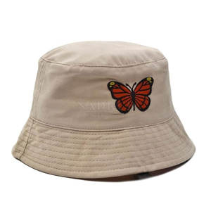 Sombrero de cubo de viaje bordado con tela de secado rápido y diseño plegable Sombrero de cubo de aspecto desgastado con textura suave - Product Image 2