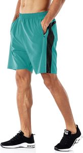 Pantalones cortos deportivos personalizados de alta calidad para hombre, pantalones cortos sólidos para gimnasio para entrenamiento deportivo, correr, teñido liso, personalizados de alta calidad para hombre - Product Image 4