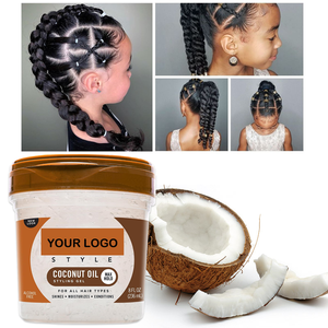 Producto estrella: Gel fijador para peinados con fijación fuerte, aceite de coco, control del frizz, para todo el día, 24 horas. - Product Image 2