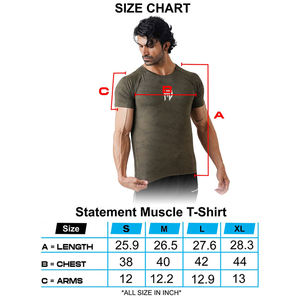 เสื้อยืดสำหรับผู้ชายเสื้อยืดผ้าฝ้ายออร์แกนิก250gsm กีฬายิมสั่งทำได้ - Product Image 5