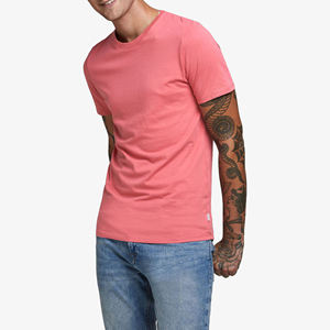 T-shirt personnalisé imprimé à l'écran, 200 g/m², polyester/coton, anti-boulochage, style streetwear, col rond, t-shirt oversize pour homme - Product Image 4