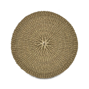 Posavasos cuadrado de bambú tejido a mano bebida Natural mar hierba ratán posavasos esteras de alta calidad cualquier forma para el hogar regalo de boda - Product Image 1