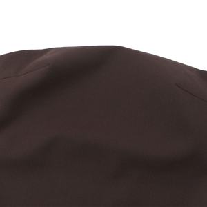 Top de Verano Casual sin Tirantes con Cierre Lateral y Tejido Transpirable Color Marrón para Mujer, 100% Poliéster con Impresión Digital - Product Image 2