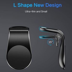 Support magnétique universel pour téléphone de voiture, fixation tableau de bord en métal anti-vibration pour tous les téléphones, support à clipser sur grille d'aération - Product Image 5