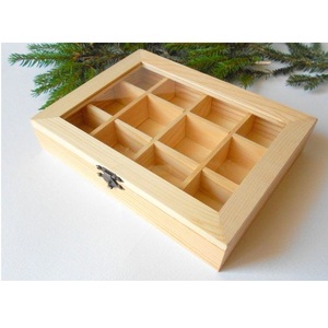 กล่องผลไม้ทำจากไม้ตกแต่งแบบพรีเมี่ยมเหมาะสำหรับใช้เป็นของขวัญแบบอินเดียดั้งเดิมและตกแต่งภายในบ้านที่หรูหรา - Product Image 1