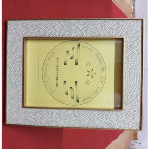 4''x6'' Wholesale connecting high quality shagreen faux resin photo <b>frame</b> for home decoration 100% Handmade from Vietnam - Product Image 2