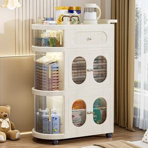 خزانة تخزين متعددة المستويات للمنزل من جرينسايد - لتخزين الأغراض، قابلة للطي للعرض، متحركة لتخزين الوجبات الخفيفة - Product Image 1