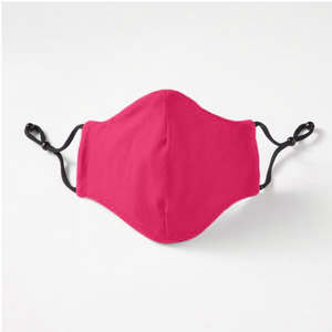 Máscara de poliéster 2 capas Spandex Cara lavable Máscaras de nailon azul Blanco 100 Color Mascarilla de algodón Tela en blanco Personalizado Liso - Product Image 6