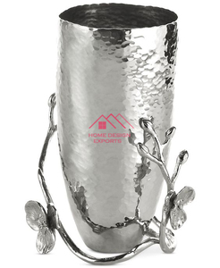 Metal Flower Vase Handmade Design Metal Flower Vase Wholesale Manufacturer Supplier Modern Design Handmade Table <b>Top</b> Decoration - Product Image 6
