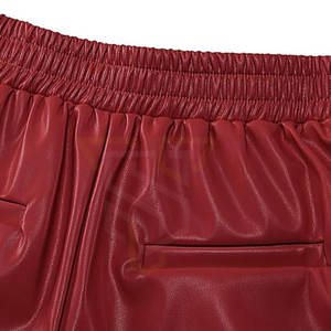 Meilleures ventes Shorts en cuir pour femmes de haute qualité et confortables, vêtements de mode respirants et décontractés - Product Image 6