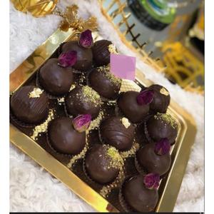 Round Shape Metal <b>Chocolate</b> Dates Candies Serving Dishes <b>Luxury</b> Design Ramadan Decorative <b>Chocolate</b> Serving Dishes - Product Image 5