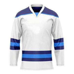 Maillot de hockey sur glace sur mesure de qualité supérieure, coupe ajustée, avec logo d'équipe, pour vêtements de sport pour hommes, service OEM - Product Image 1