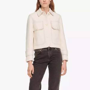 Veste en polaire pour femme en coton respirant, nouvelle collection hiver 2026, épaisse, coupe-vent, en laine - Product Image 1