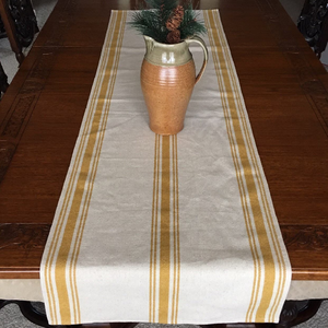 100% Organic Cotton Gots Certificate Modern Simple <b>Long</b> <b>Table</b> Decoration Hanging Style Digital Printed Custom Size <b>Table</b> <b>Runners</b> - Product Image 4