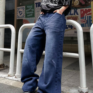 2025กางเกงยีนส์ขายาวสำหรับผู้ชายทรงโอเวอร์ไซส์ดีไซน์วินเทจทันสมัย - Product Image 4