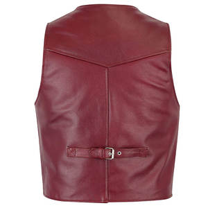 Gilet en cuir sur mesure 2026, prix de gros, veste en cuir pour homme, qualité supérieure, prix de gros - Product Image 6