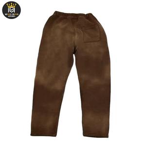 Survêtement délavé à l'acide de grande taille pour hommes Ensembles de jogging de marque privée Tech Fleece Jogging Sweat Suits Jogger Set - Product Image 4