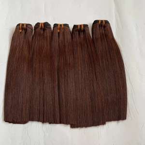 Pelo crudo Super Straight Bones 100% Smooth mujeres vietnamitas 12A grado pelucas de buena calidad para mujeres de piel negra - Product Image 2