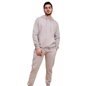 Survêtement personnalisé de coupe décontractée Nouveau pull à capuche bleu marine avec pantalon de survêtement Streetwear moderne Ensemble athlétique deux pièces - Product Image 1