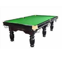 Table de billard à la maison antique haut de gamme avec jambes en bois de retour de boule coussins en caoutchouc ardoise MDF à vendre