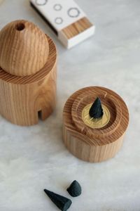 2025งานฝีมือใหม่ที่ทำจากไม้แม่ของไข่มุกหัวเผาหรือหัวเผา ncense madhense Burner กลิ่นหอมอาหรับสำหรับบ้าน - Product Image 6