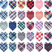 Écharpe Réversible Ajustable pour Animaux de Compagnie Vente en Gros Accessoires pour Chiens Designer Bandana Bandanas Personnalisés pour Chiens Sublimation Polyester