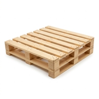 Palette en bois industrielle à simple face, entrée 4 voies, 1100x1100mm, charge dynamique 2,0T, 17kg