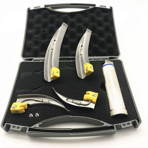 Ensemble de laryngoscopes ASTRIN SURGICAL à 4 lames en acier inoxydable, certifié CE classe I, instrument chirurgical orthopédique manuel, garantie 1 an - Product Image 4