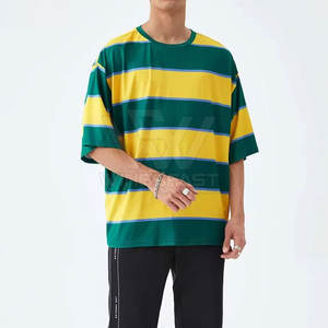 เสื้อยืดคอกลมทรงหลวมสำหรับผู้ชายเสื้อยืดผ้าฝ้าย100% สีทึบพิมพ์ลายใส่ได้ทั้งชายและหญิง - Product Image 3