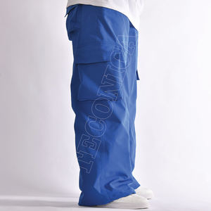 High Street Style Hombres Cargo Pantalones de esquí Pierna ancha Baggy Fit Ropa de calle suelta Snowboard Diseño impreso a prueba de viento - Product Image 2
