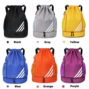 SPORTEX WEARS Draw String <b>Bag</b> Waterproof Casual Sports <b>Yoga</b> Gym Knapsack Capacity Travel <b>Bag</b> With Shoe Pocket for Fitness Travel - Product Image 4