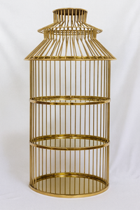 4 niveles frutas Cupcakes pasteles bandeja para servir jaula ESTILO PILAR alambre de acero respetuoso con el medio ambiente soporte decorativo para pasteles para fiestas de boda - Product Image 6